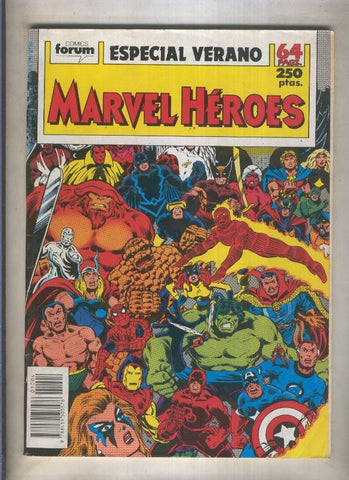 Marvel Heroes especial verano 1989 (numerado 2 en trasera)