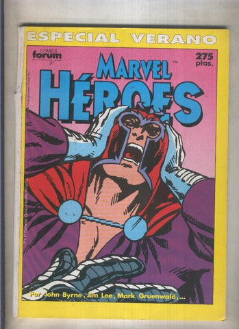 Marvel Heroes especial verano 1990 (numerado 3 en trasera)