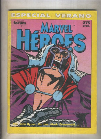 Marvel Heroes especial verano 1990 (numerado 4 en trasera)