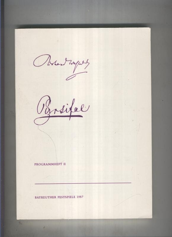 Programmheft II: Parsifal