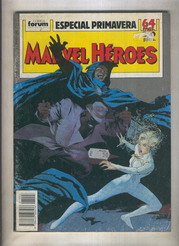 Marvel Heroes especial primavera 1989 (numerado 1 en trasera)