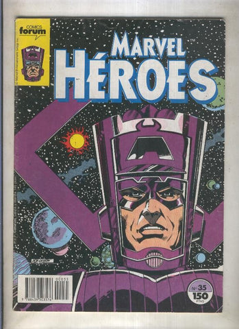 Marvel Heroes numero 35: Galactus (numerado 3 en trasera)