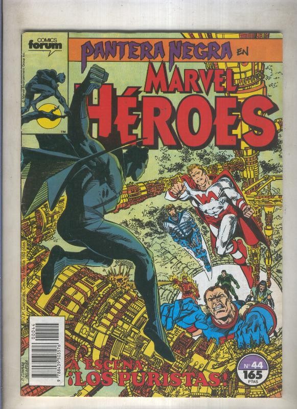 Marvel Heroes numero 44: Pantera Negra (numerado 1 en trasera)