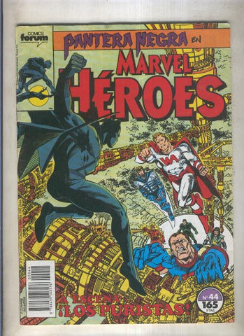 Marvel Heroes numero 44: Pantera Negra (numerado 3 en trasera)