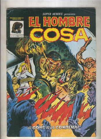 Super Heroes de Mundicomics numero 4: El hombre cosa