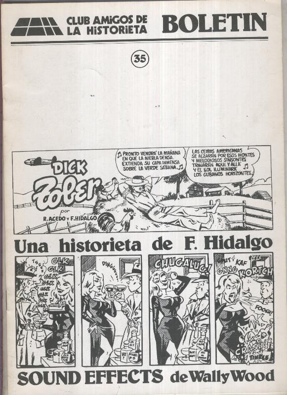 Club amigos de la historieta Boletin numero 35