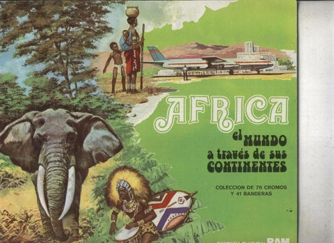 Album de Cromos: Africa el mundo a traves de sus continentes