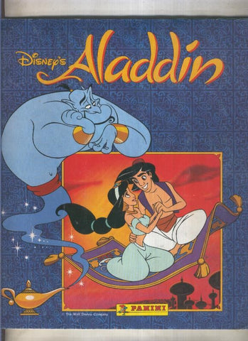 Album de Cromos: Aladdin (numerado 5 en interior cubierta)