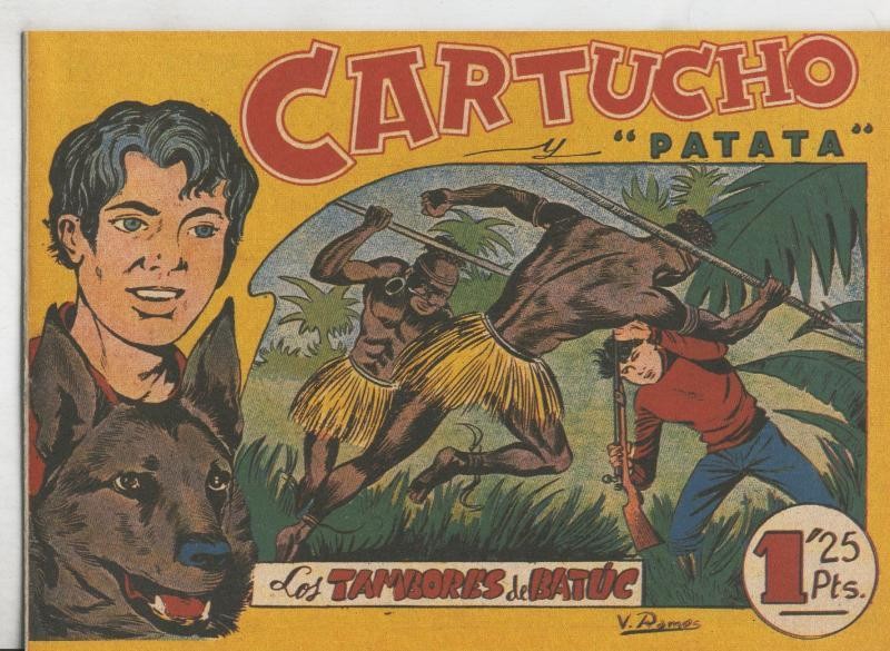 Cartucho y Patata, facsimil numero 19: Los tambores de Batuc