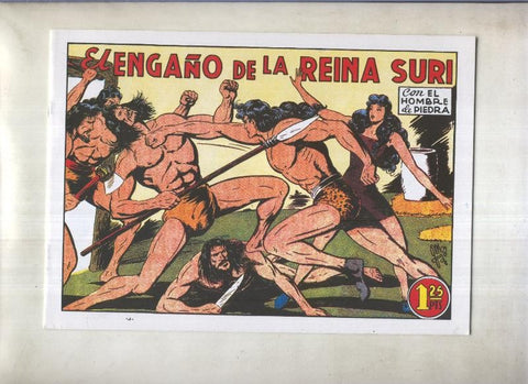 Purk el hombre de piedra, facsimil numero 004: El engaño de la reina Suri