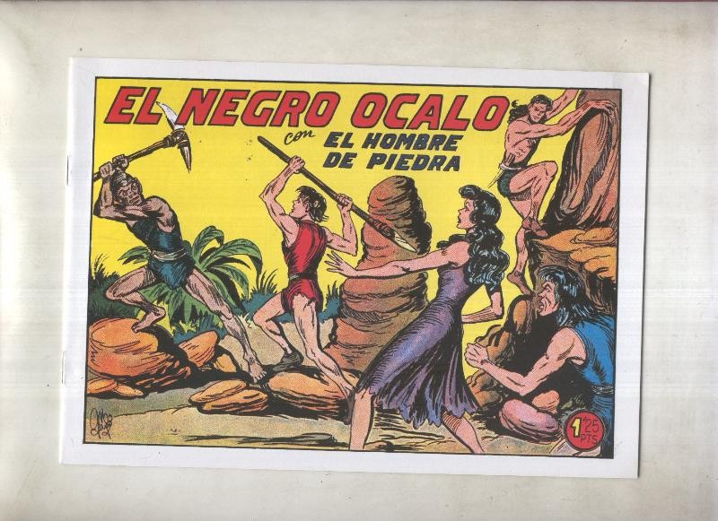 Purk el hombre de piedra, facsimil numero 184: El negro Ocalo