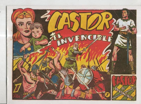 Castor el invencible numero 01: Castor