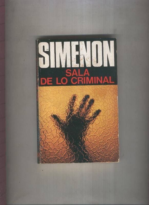 Las novelas de Simenon numero 056: Sala de lo Criminal