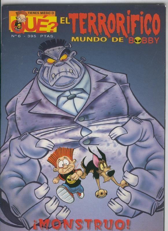 El Terrorifico mundo de Bobby album numero 6: Monstruos (CON DIBUJO DEL AUTOR)