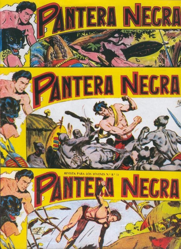 Pantera Negra, coleccion facsimil (Jose Ortiz-Miguel Quesada)