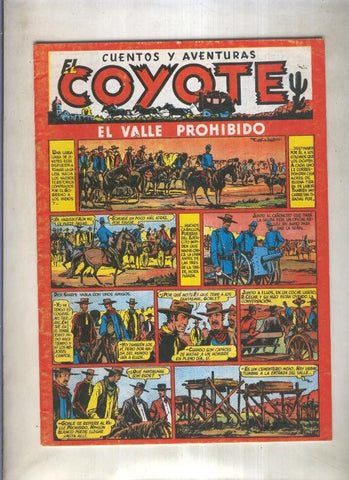 El Coyote facsimil numero 013: El valle prohibido (numerado 1 en trasera)