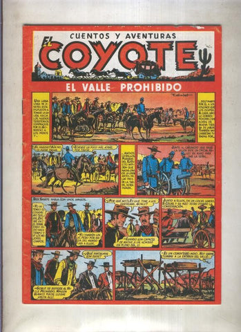 El Coyote facsimil numero 013: El valle prohibido (numerado 3 en trasera)