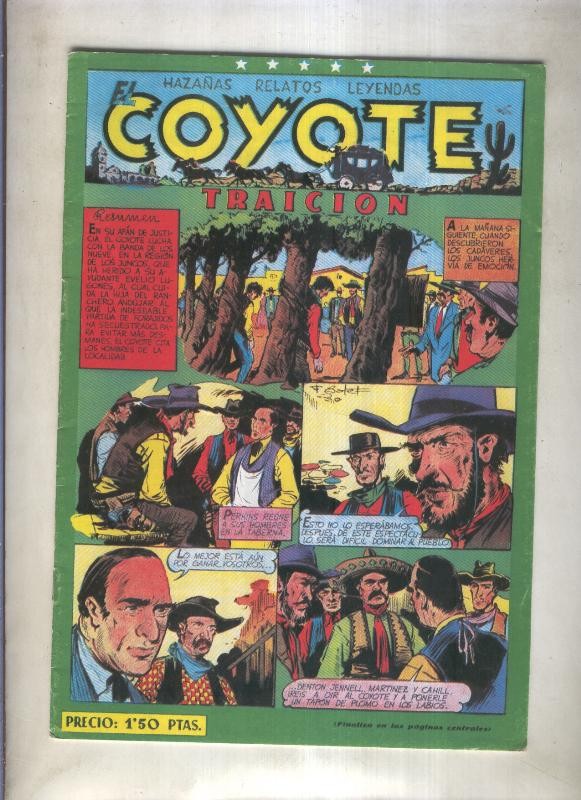 El Coyote facsimil numero 073 ?: Traicion 