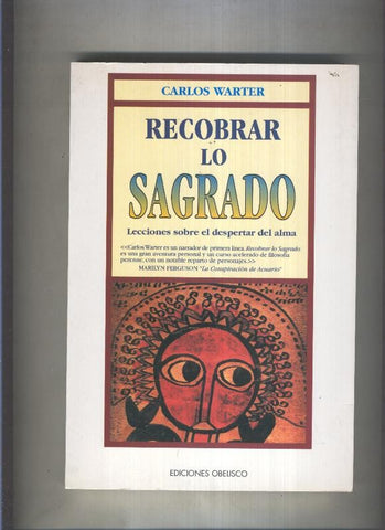 La lampara de Psiquer: Recobrar lo Sagrado