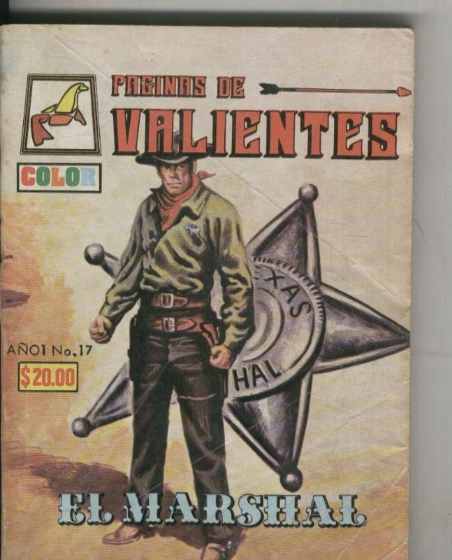 Paginas de Valiente numero 17: El marshal