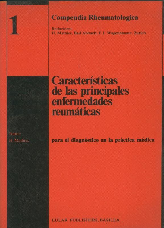 Caracteristicas de las principales enfermedades reumaticas