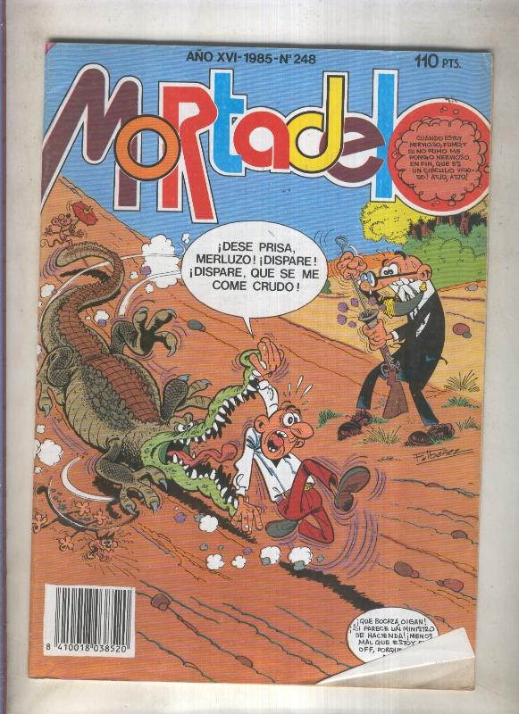Super Mortadelo numero 248 (numerado 1 en trasera)