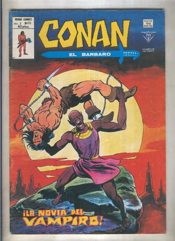 Conan el Barbaro volumen 2 numero 35 (numerado 3 en trasera)