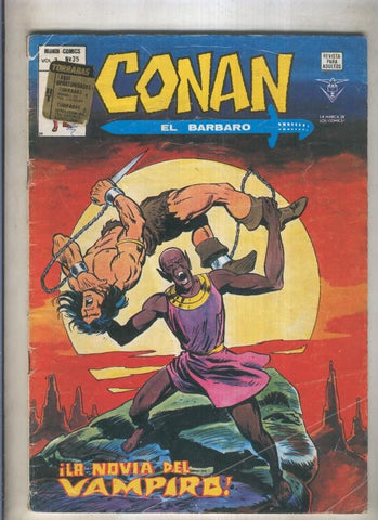 Conan el Barbaro volumen 2 numero 35 (numerado 5 en trasera)