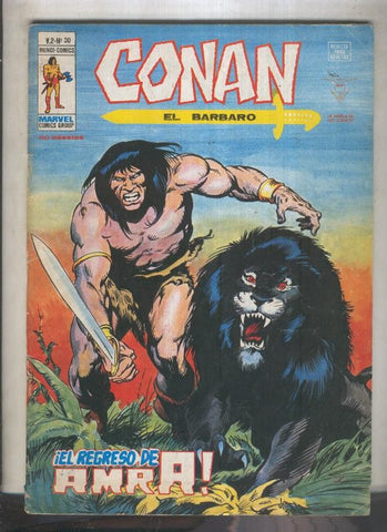 Conan el Barbaro volumen 2 numero 30 (numerado 3 en trasera)