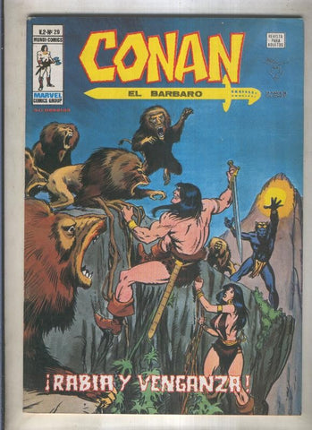 Conan el Barbaro volumen 2 numero 29 (numerado 1 en trasera)