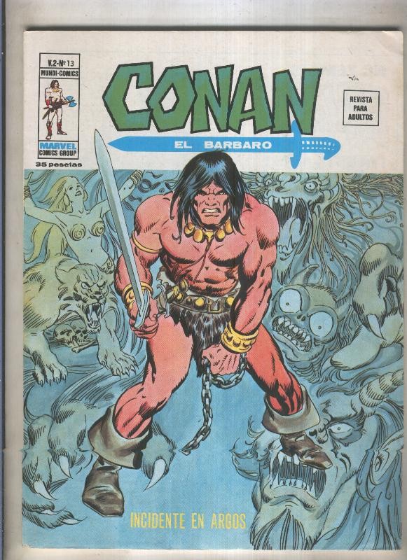 Conan el Barbaro volumen 2 numero 13 (numerado 3 en trasera)