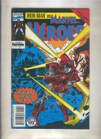 Marvel Heroes numero 58: Iron Man (numerado 2 en trasera)