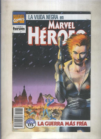 Marvel Heroes numero 70 La Viuda Negra (numerado 2 en trasera)