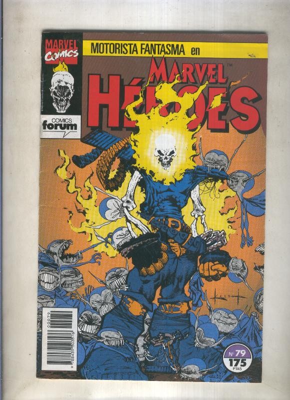 Marvel Heroes numero 79: Motorista Fantasma (numerado 2 en pagina interior)