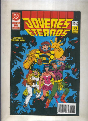 Jovenes eternos numero 2 (numerado 1 en trasera)