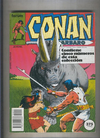 Conan el Barbaro volumen 1, primera edicion retapado numero 146 al 150