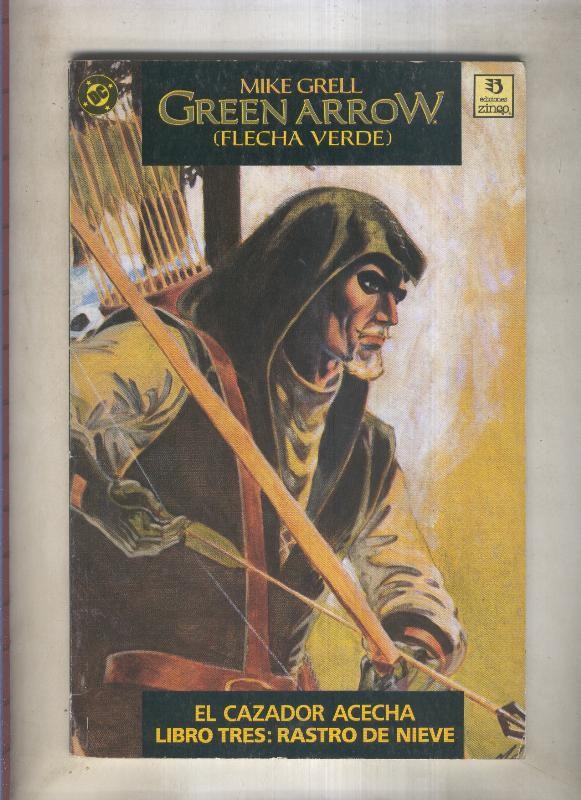 Green Arrow: el cazador acecha libro tres: rastro de nieve (numerado 2 en interior cubierta)