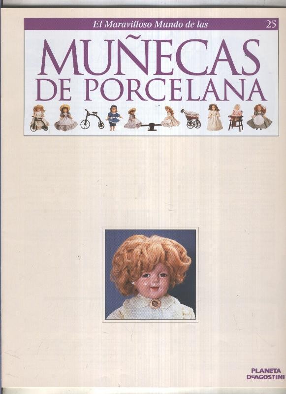 El maravilloso mundo de las muñecas de porcelana fasciculo numero 25