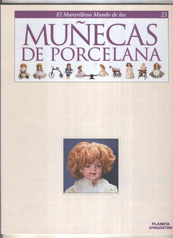 El maravilloso mundo de las muñecas de porcelana fasciculo numero 25
