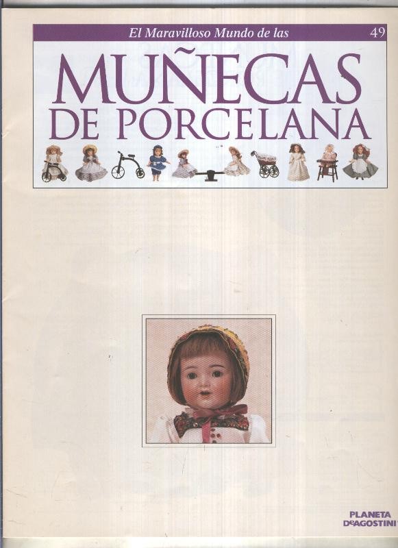 El maravilloso mundo de las muñecas de porcelana fasciculo numero 49