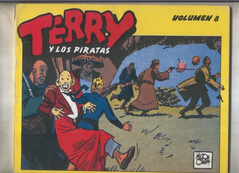 Terry y los Piratas numero 08 (numerado 3 en trasera)