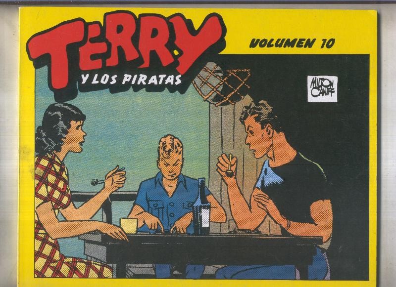 Terry y los Piratas numero 10 (numerado 2 en trasera)