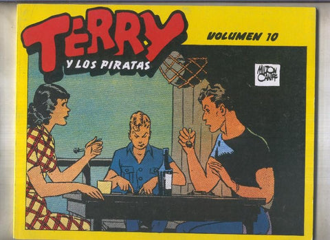 Terry y los Piratas numero 10 (numerado 1 en trasera)