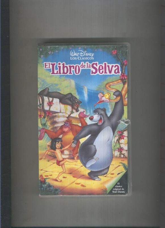 Video VHS: El libro de la selva
