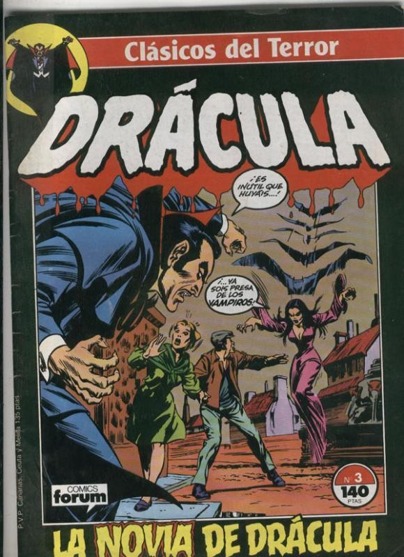 Clasicos del Terror: Dracula numero 03