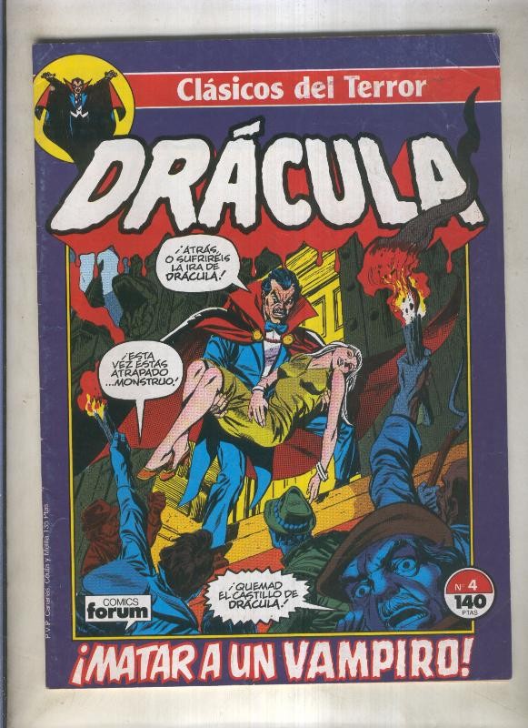 Clasicos del Terror: Dracula numero 04