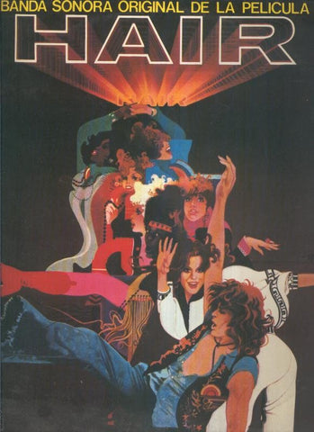 Disco LP: Hair, banda sonora de la pelicula, doble LP