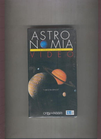 Video VHS: Astronomia el universo en directo numero 19: El reto del espacio