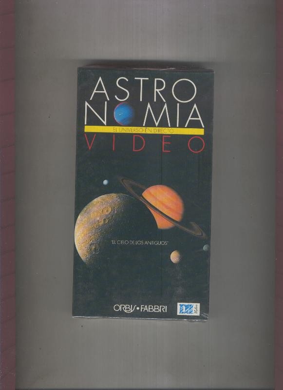 Video VHS: Astronomia el universo en directo numero 15: El cielo de los antiguos