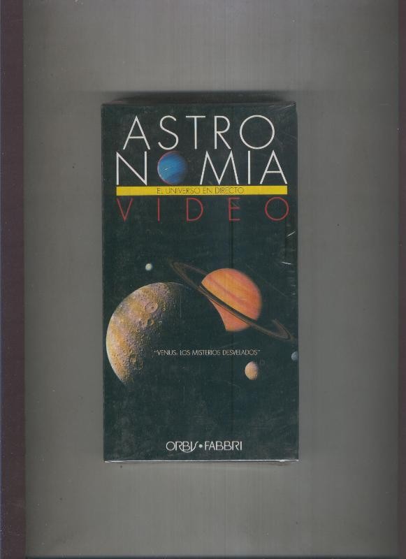 Video VHS: Astronomia el universo en directo numero 21: Venus: los misterios desvelados